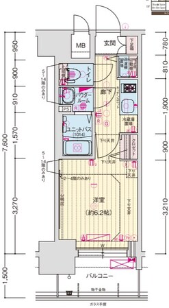 丸の内駅 徒歩7分 3階の物件間取画像